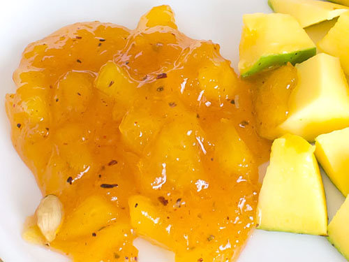 Sweet mango relish
