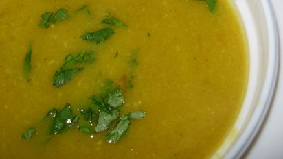 The best known Soup of India made from puree of lentils